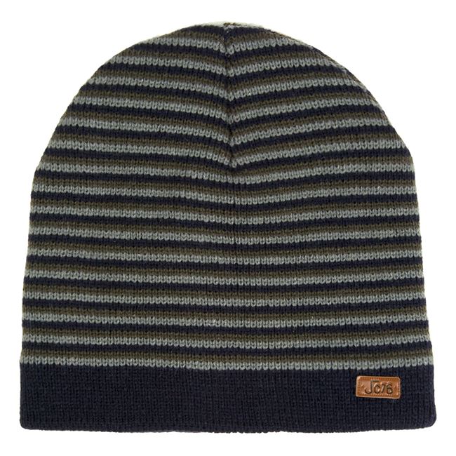 Caciula pentru barbati, Zola®, pentru iarna, in dungi, albastru, gri, marime universala