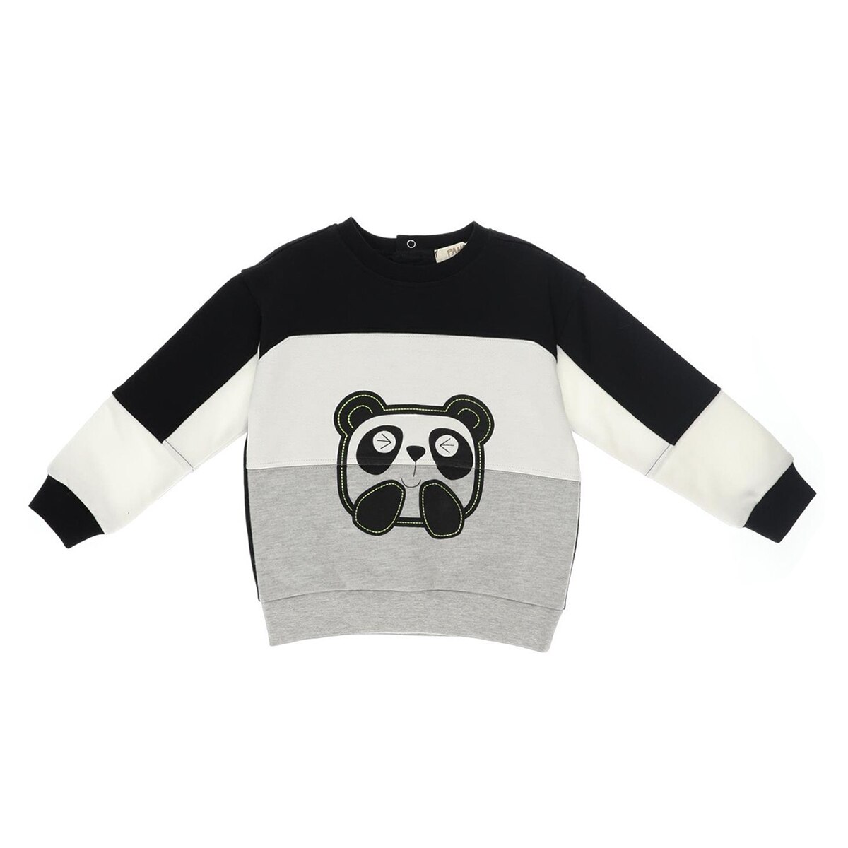 Hanorac pentru baieti, culoare alba, colectia Cute Panda 4804