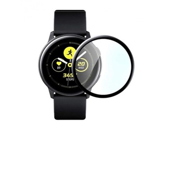 Folie de protectie Tempered Glass Ultra Smart Protection compatibil cu Huawei Watch GT 2 42mm cu rama neagra display Folie de protectie Tempered Glass Ultra Smart Protection compatibil cu Huawei Watch GT 2 42mm cu rama neagra display