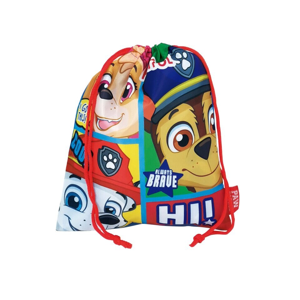 Sac poliester, Paw Patrol, multicolor, 26 x 21x 13 cm