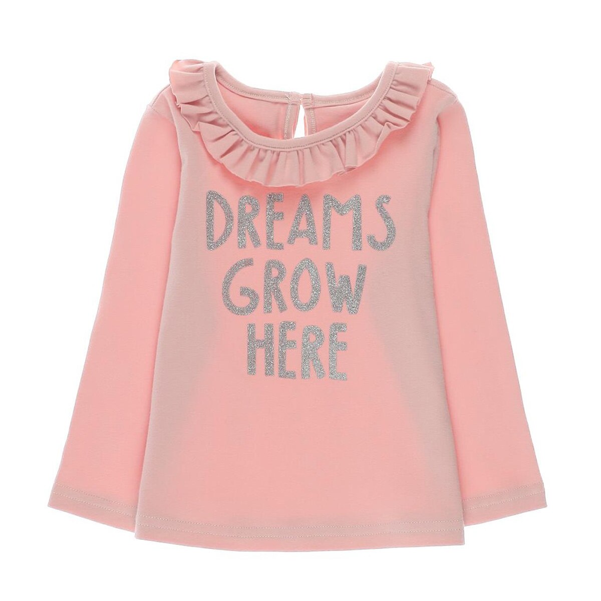 Bluza cu maneca lunga pentru fete, culoare roz, colectia Dreams 4501