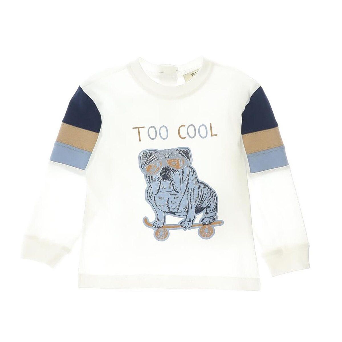 Bluza cu maneca lunga, culoare ocru, colectia Skate 4525