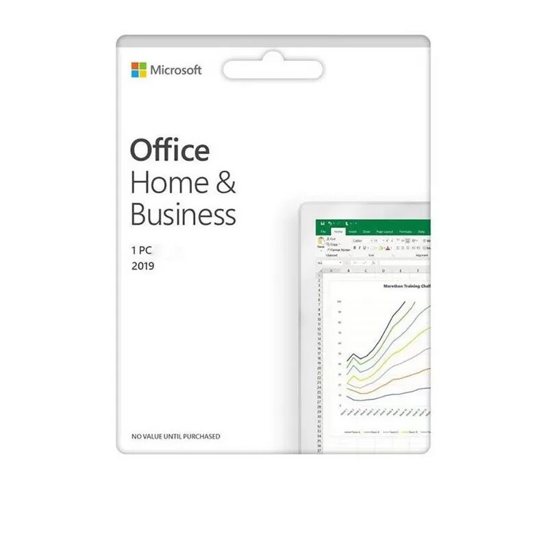 Microsoft Office Home and Business 2019, Windows, Card Razuibil