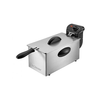 Friteuza Bomann FR 22641, 2000 W, 1 kg, Argintiu Friteuza Bomann FR 22641, 2000 W, 1 kg, Argintiu