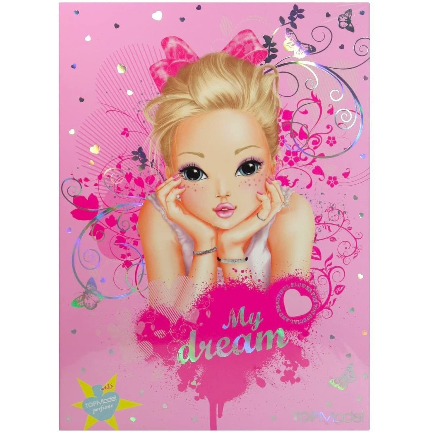 Set pentru scrisori Top Model, PT7997_12, Depesche, Roz