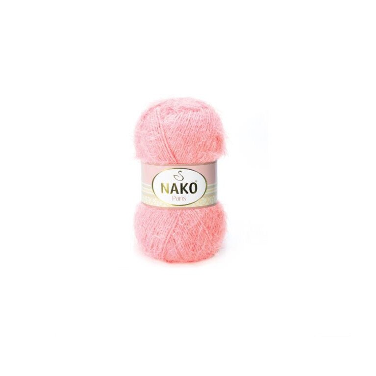 Fir Textil Nako Paris 3294 pentru crosetat si tricotat, acril, roz, 245 m