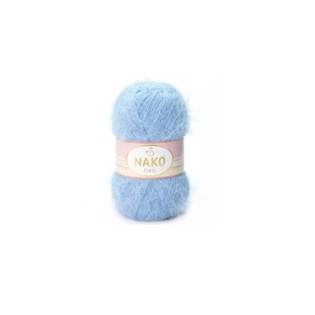 Fir Textil Nako Paris 4129 pentru crosetat si tricotat, acril, albastru, 245 m Fir Textil Nako Paris 4129 pentru crosetat si tricotat, acril, albastru, 245 m