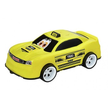 Masinuta Mini TAXI ,dimensiune 140 x 180 x 350 mm,galben Masinuta Mini TAXI ,dimensiune 140 x 180 x 350 mm,galben