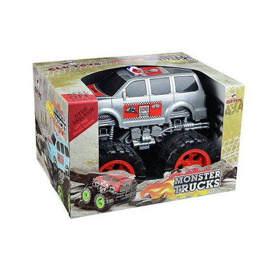 Masinuta Sport Monster , dimensiune 457 x 369 x 295 mm, gri