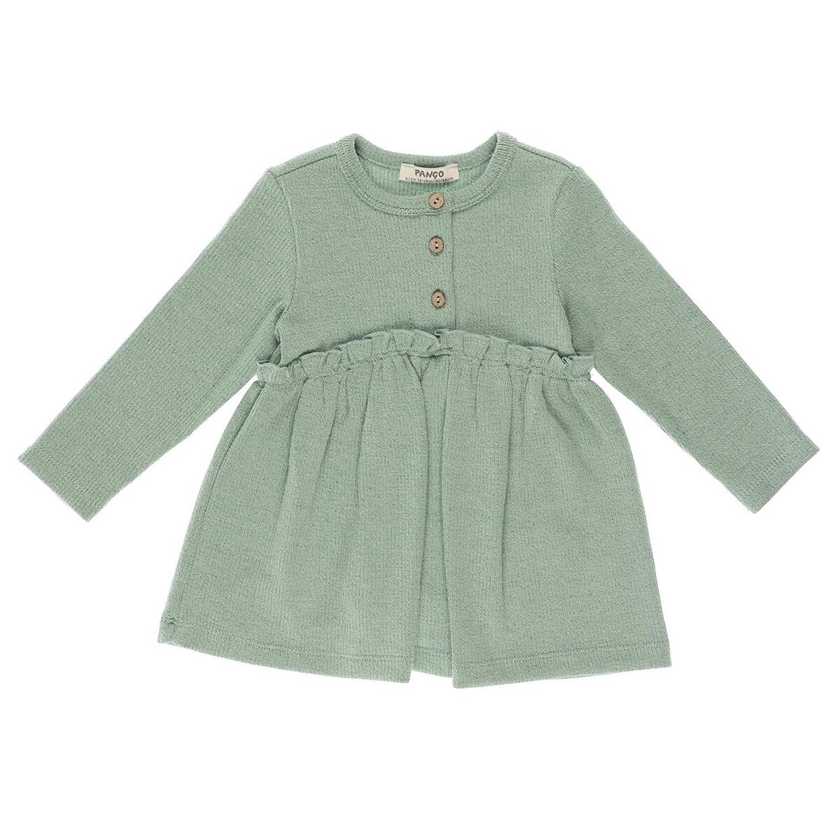 Rochie pentru fete, culoare verde, colectia Essential 5192