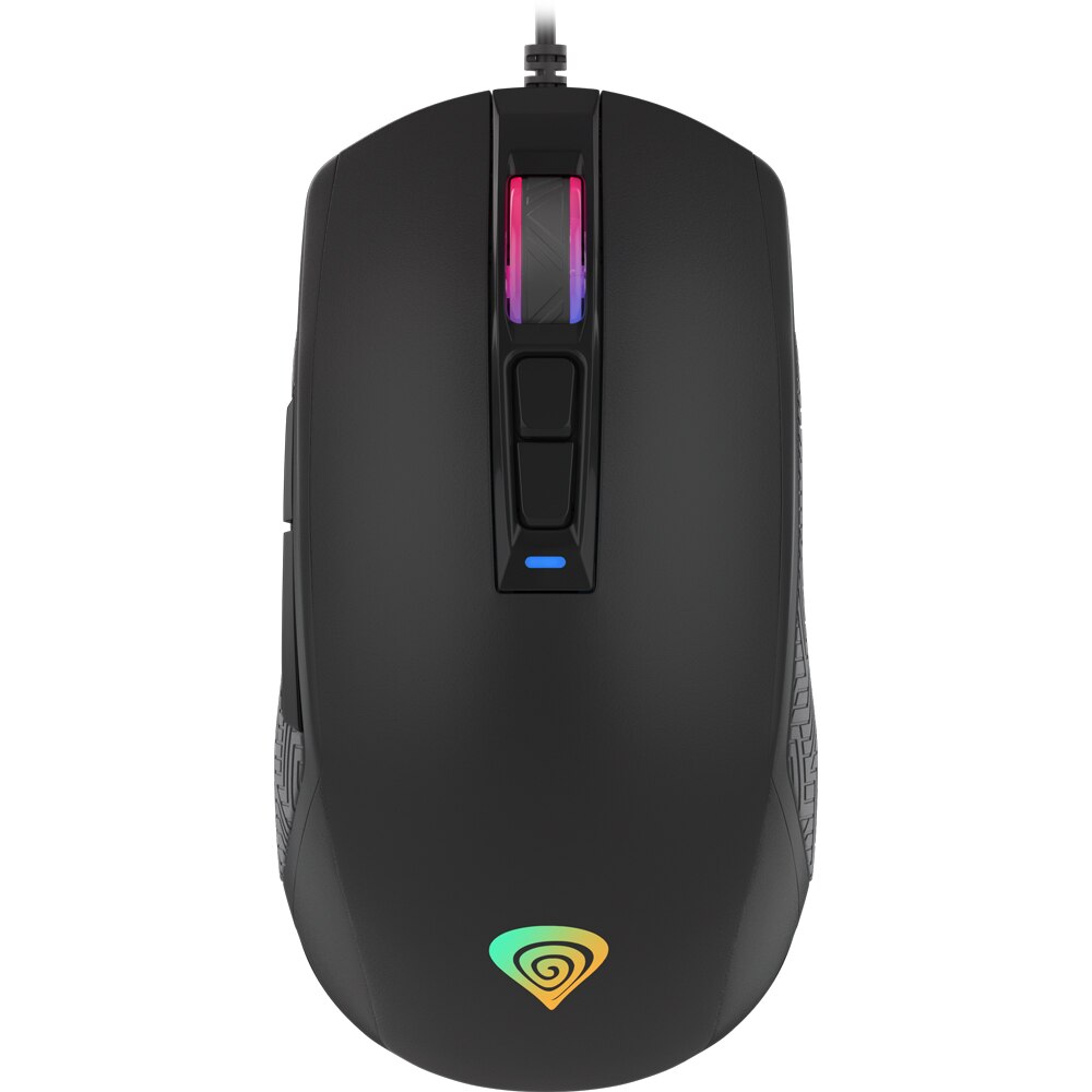 Mouse Genesis Krypton 310, 4000dpi, optic, USB cu fir, Negru