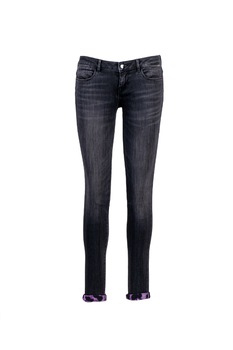 Blugi dama, Guess, Gri inchis, marimea 30 Blugi dama, Guess, Gri inchis, marimea 30