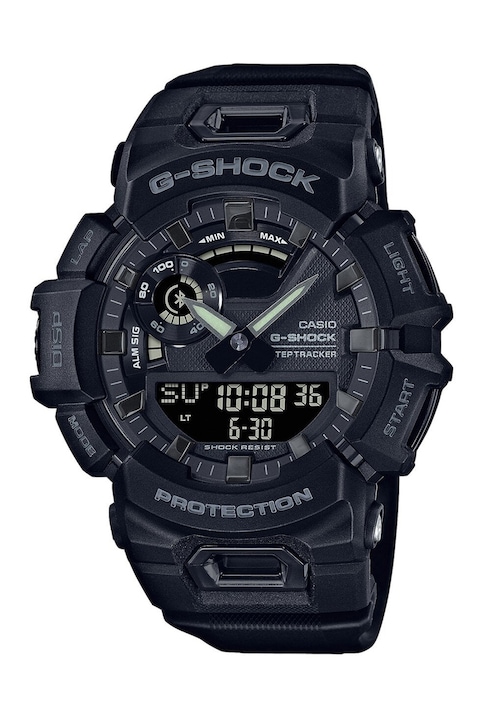 Casio, Часовник G-Shock с Bluetooth, Черен