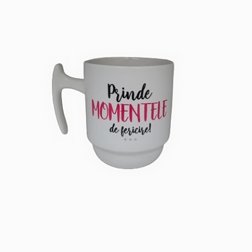 Cana ceramica cu mesaj 