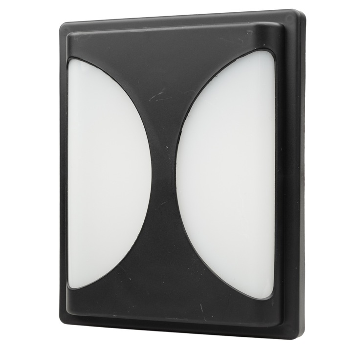 Aplica led 20W exterior, Negru, Lumina rece, 210x170x55mm