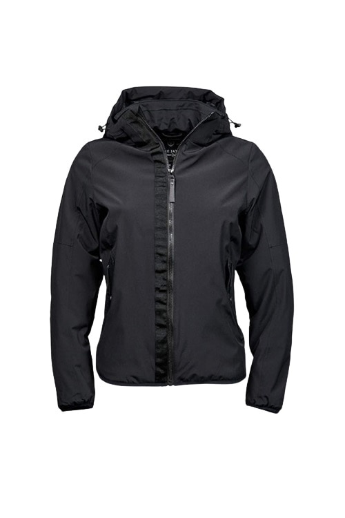 Geaca Tee Jays Urban Adventure, Bumbac, Negru, Negru