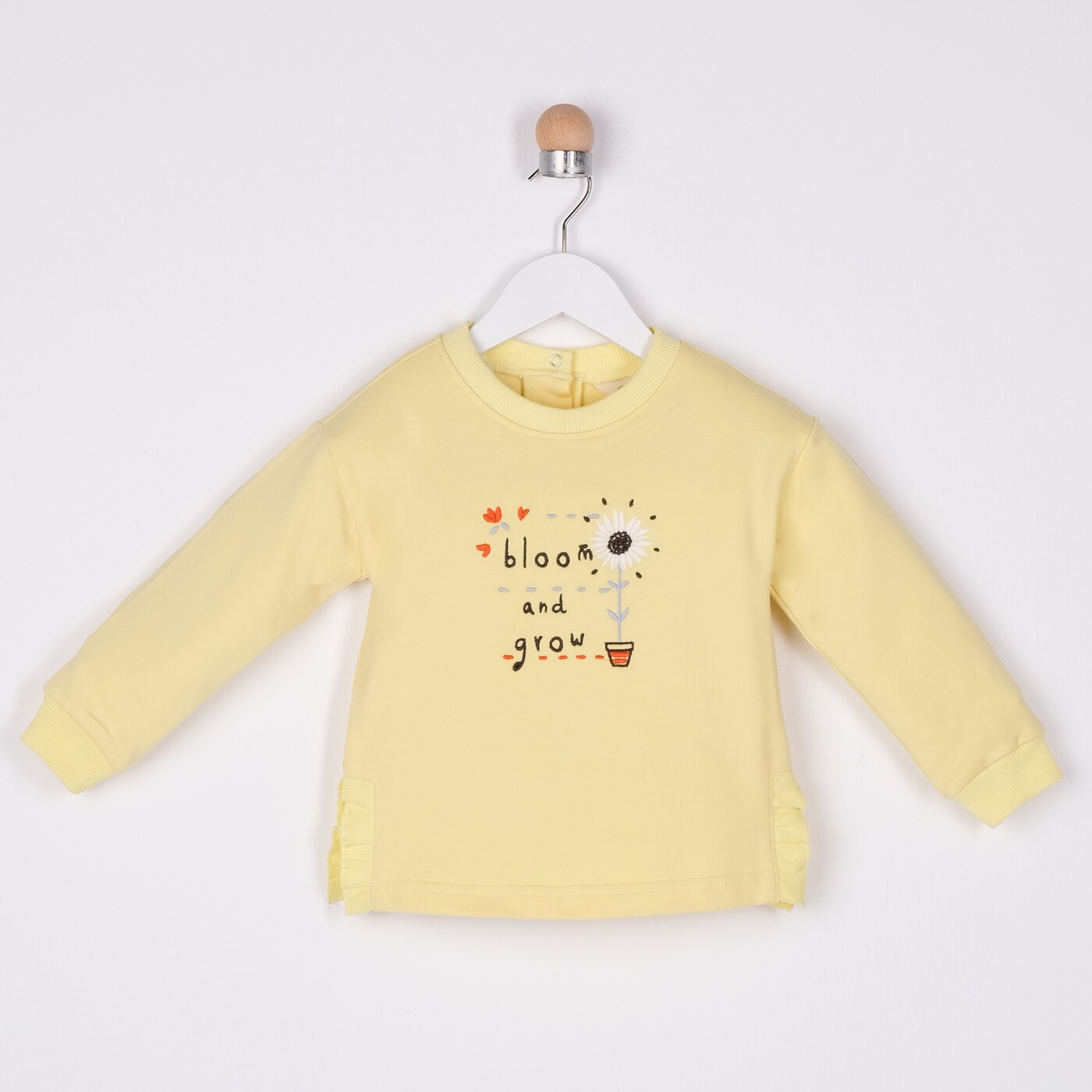 Bluza pentru fete, culoare galbena 1875