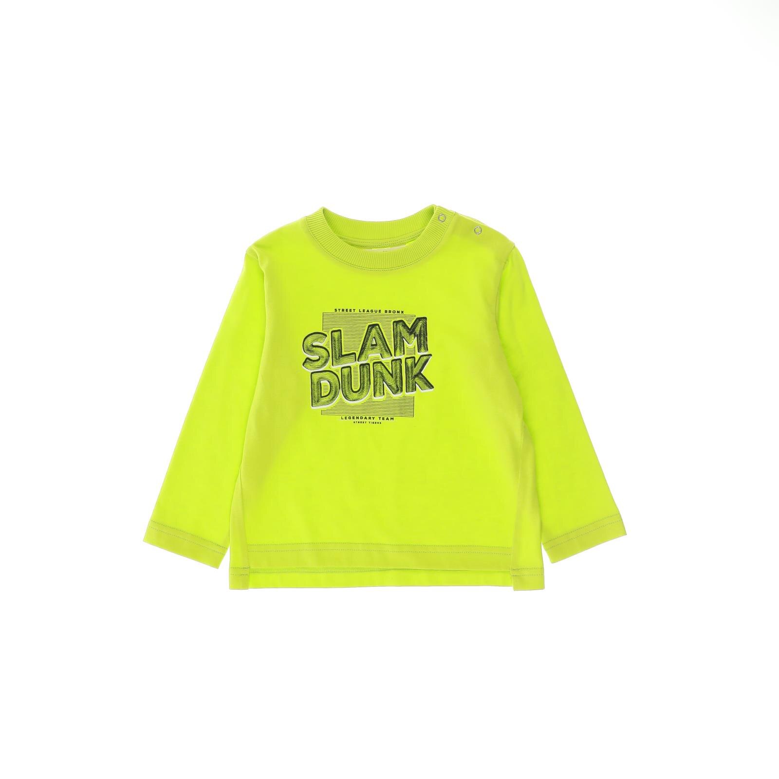 Bluza cu maneca lunga pentru baieti, culoare verde, colectia Enjoy&Roll 4429