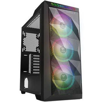 Carcasa Gamdias Athena M1, Mid-Tower, fara sursa, ATX, Black Carcasa Gamdias Athena M1, Mid-Tower, fara sursa, ATX, Black