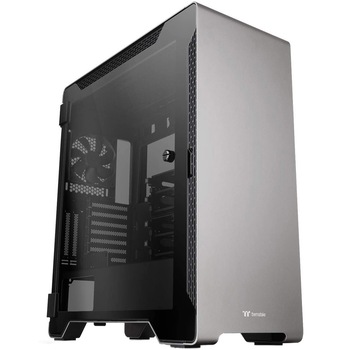 Carcasa Thermaltake A500 Tempered Glass, Mid-Tower, fara sursa, ATX, Black Carcasa Thermaltake A500 Tempered Glass, Mid-Tower, fara sursa, ATX, Black