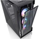 Thermaltake Divider 500 Tempered Glass aRGB Számítógépház, Mid Tower, ATX, Táp nélkül, Fekete