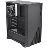 Carcasa Thermaltake H330 Tempered Glass, Mid-Tower, fara sursa, ATX, Black