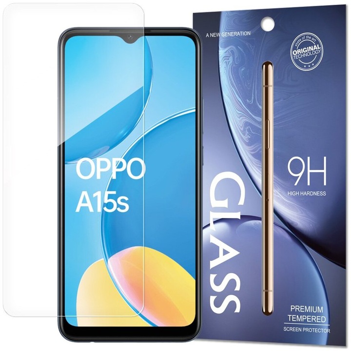 Протектор Tempered Glass 9H, за Oppo A15s, A15