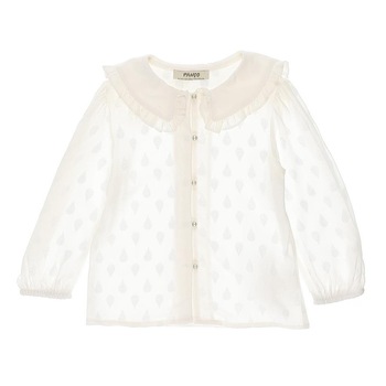 Camasa pentru fete, culoare alba, colectia Amour 4559 Camasa pentru fete, culoare alba, colectia Amour 4559