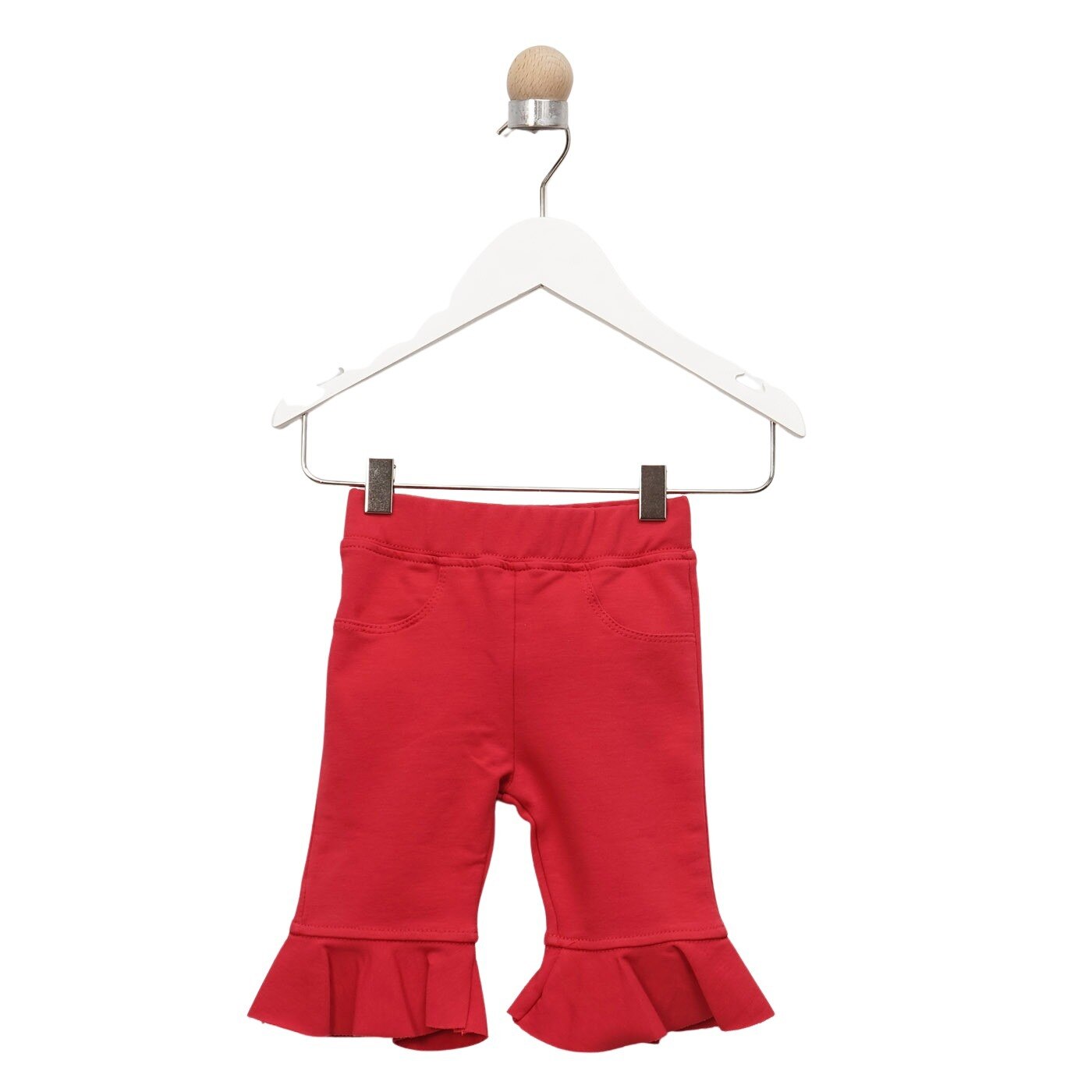 Legging pentru fete, culoare rosie 1885