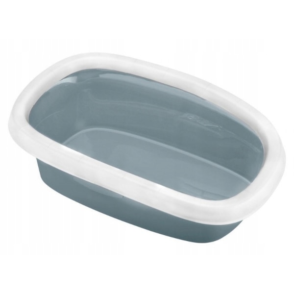 Litiera pentru iepuri, Zolux, 31 x 43 x 14 cm, Plastic, Gri