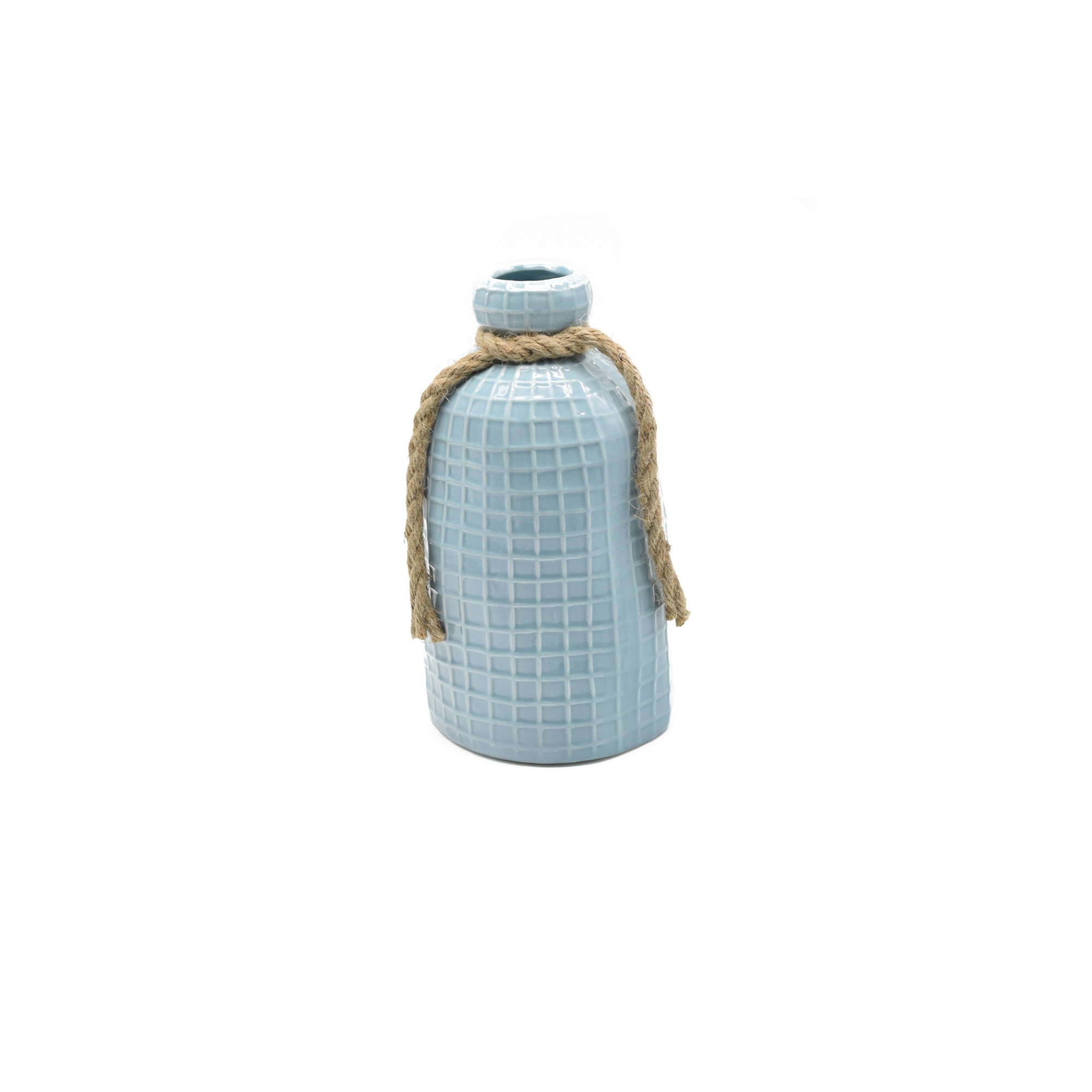 Vaza decorativa din ceramica, Naimeed D287 20 cm Albastru