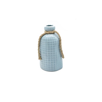 Vaza decorativa din ceramica, Naimeed D287 20 cm Albastru Vaza decorativa din ceramica, Naimeed D287 20 cm Albastru