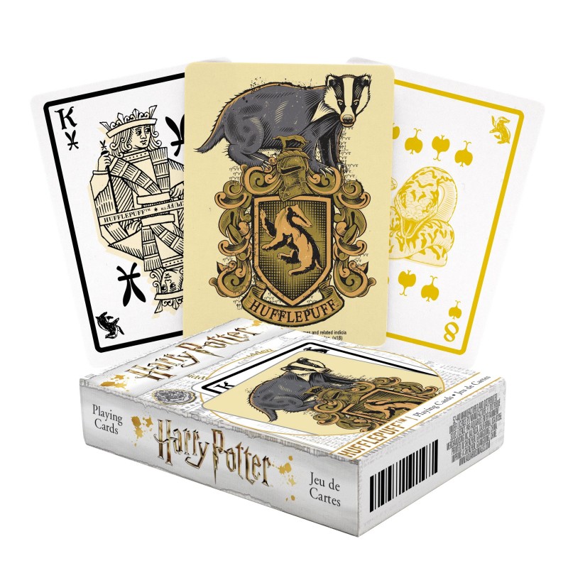 Carti de joc Harry Potter Hufflepuff, Multicolor