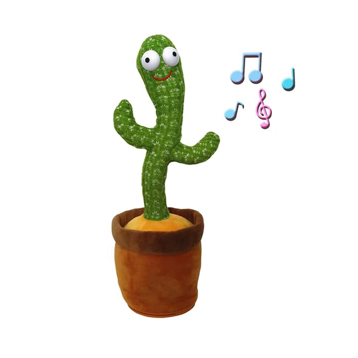 Visszabeszélő kaktusz – énekel, táncol, zenél, elismétli amit mondasz neki