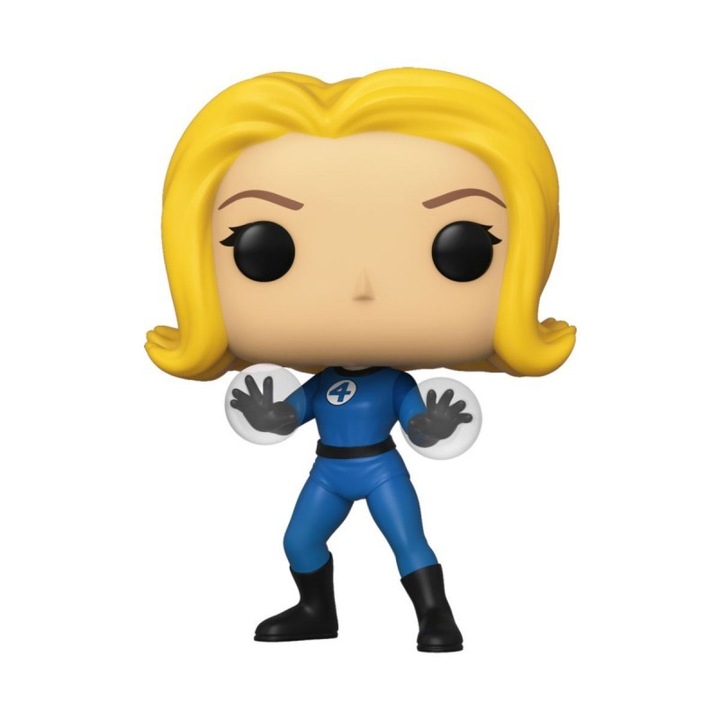 Fantastic Four Szobor Figura POP! Marvel Invisible Girl , 9 cm, Többszínű