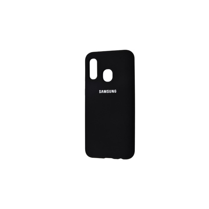 Husa din silicon pentru Samsung Galaxy A40, ultraslim, Gri
