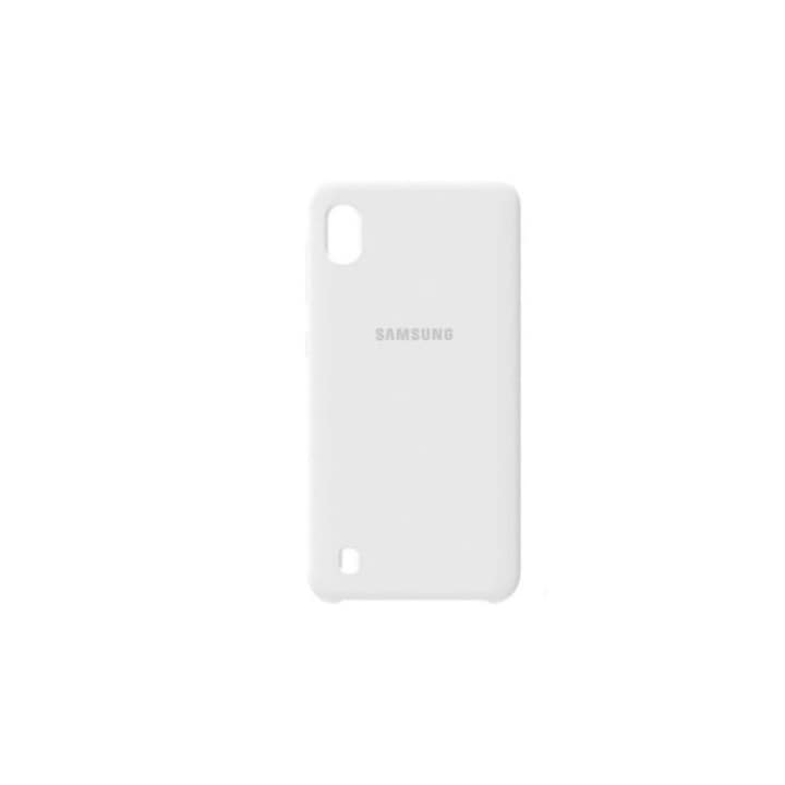 Силиконов калъф за Samsung Galaxy A50, Ultraslim, бял
