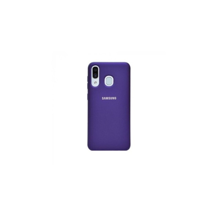 Husa din silicon pentru Samsung Galaxy A40, ultraslim, Mov