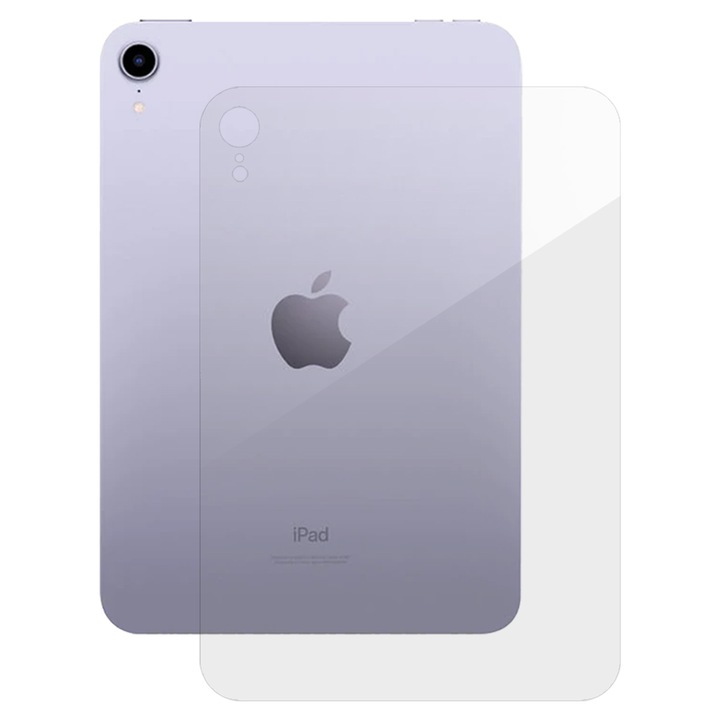 Folie spate SILKASE pentru Apple iPad Mini 6 (2021), protectie spate, silicon regenerabil