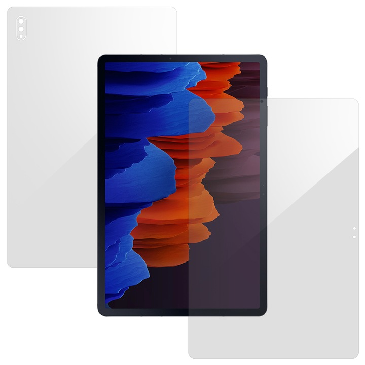 2 db SILKASE fólia készlet Samsung Galaxy Tab S7-hez, tablet védelem, megújuló szilikon