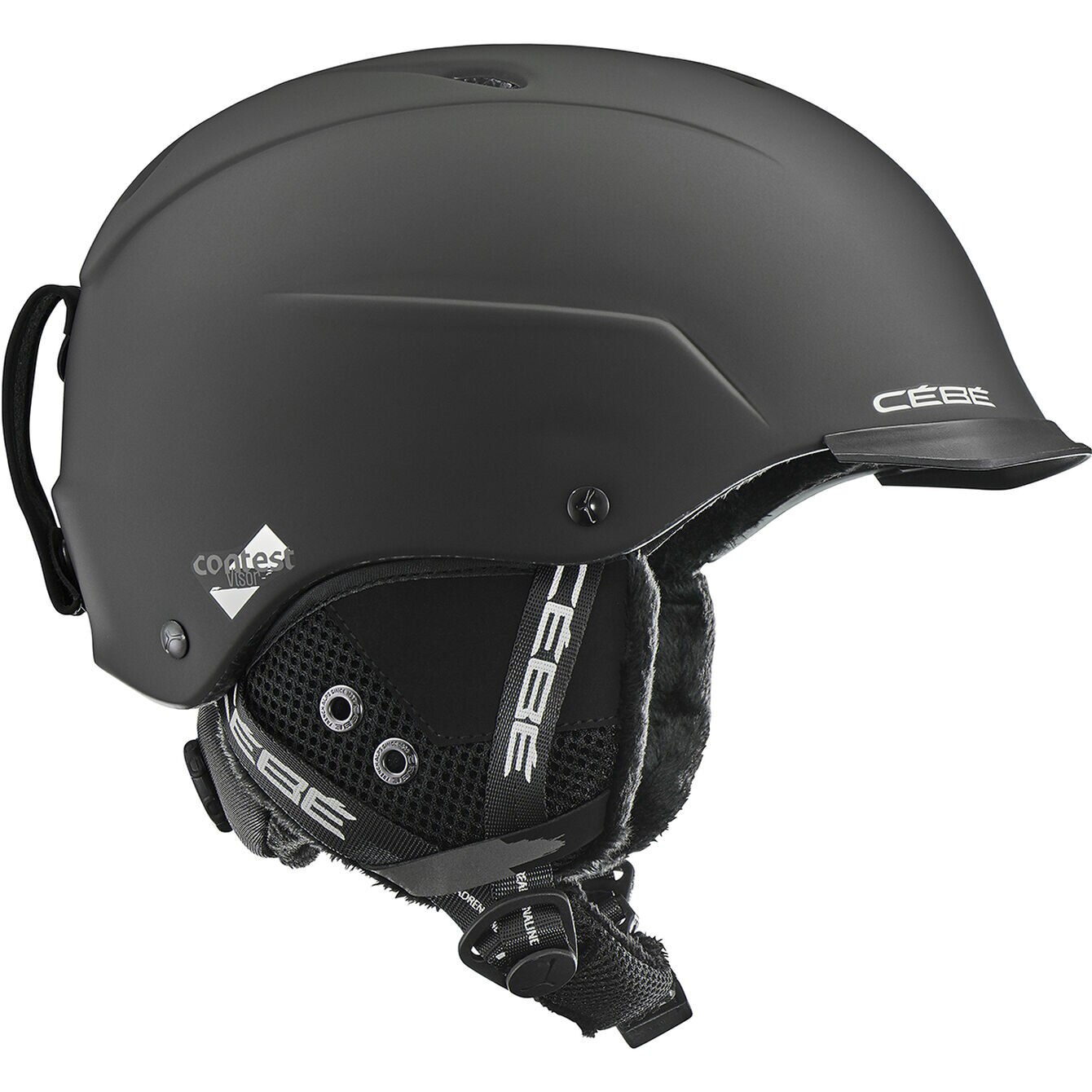 Casca ski Cebe Contest Visor, Matt Black, M, 56-58