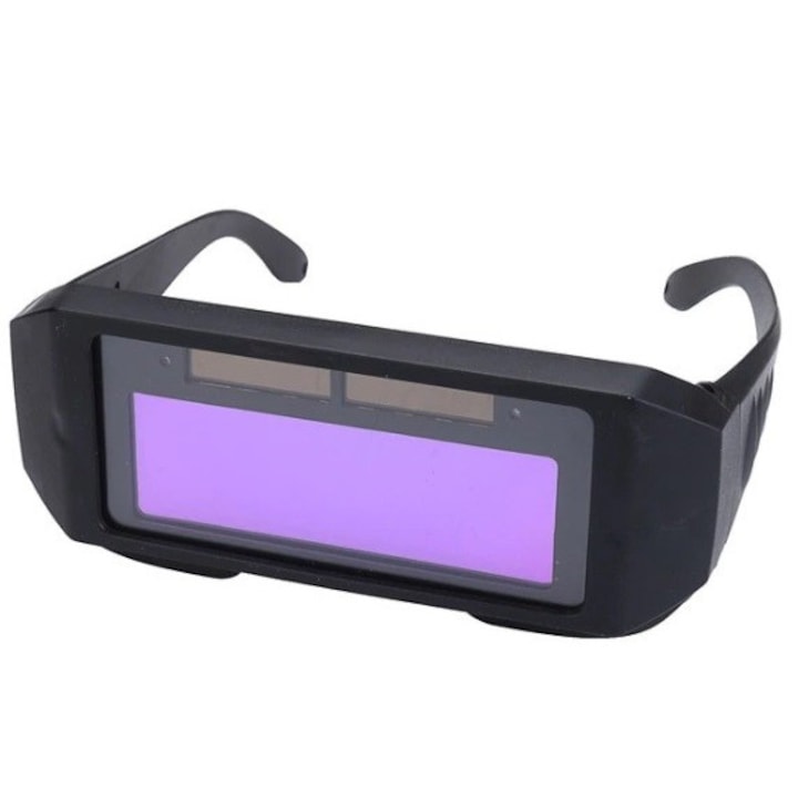 Ochelari Protectie Sudura, Display LCD, Cristale Lichide , Auto-Intunecare, Incarcare Solara