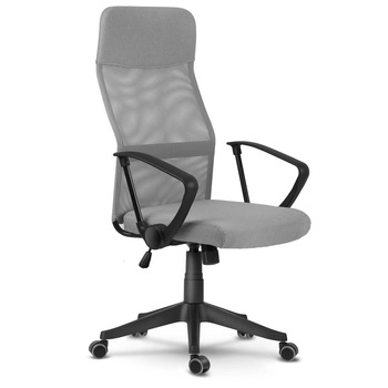 Scaun de birou in stil modern, material respirabil, spatar, tetiera si inaltime reglabila, roti cauciucate, 123.5 x 66 cm Scaun de birou in stil modern, material respirabil, spatar, tetiera si inaltime reglabila, roti cauciucate, 123.5 x 66 cm