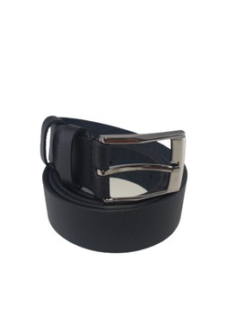 Curea de barbati piele naturala, negru, latime 3.5 cm, Negru Curea de barbati piele naturala, negru, latime 3.5 cm, Negru
