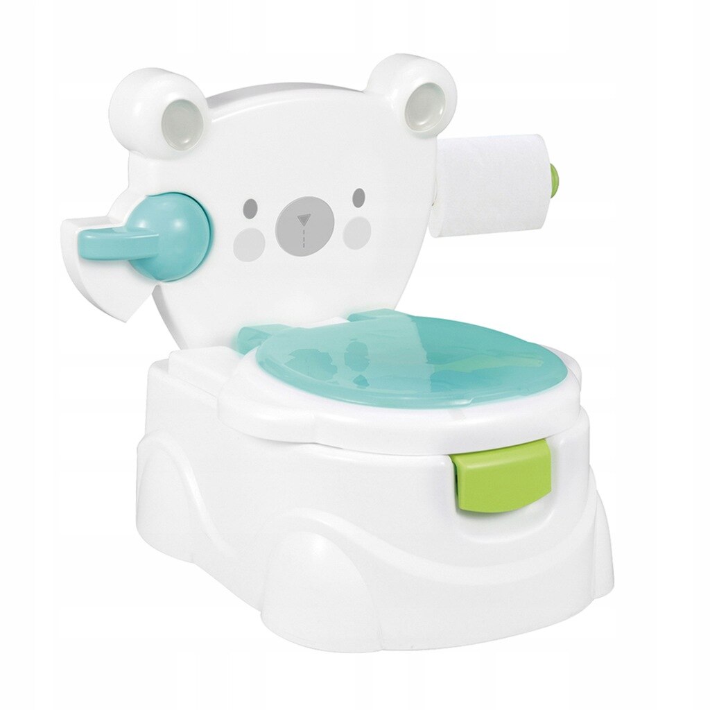 Olita Muzicala cu senzori Cheer For Me Potty Ursulet Verde - Krista®