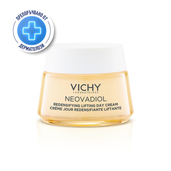 Дневен крем за лице Vichy Neovadiol Peri-Menopause, Против бръчки, Запълващ ефект, За нормална/смесена кожа, 50мл