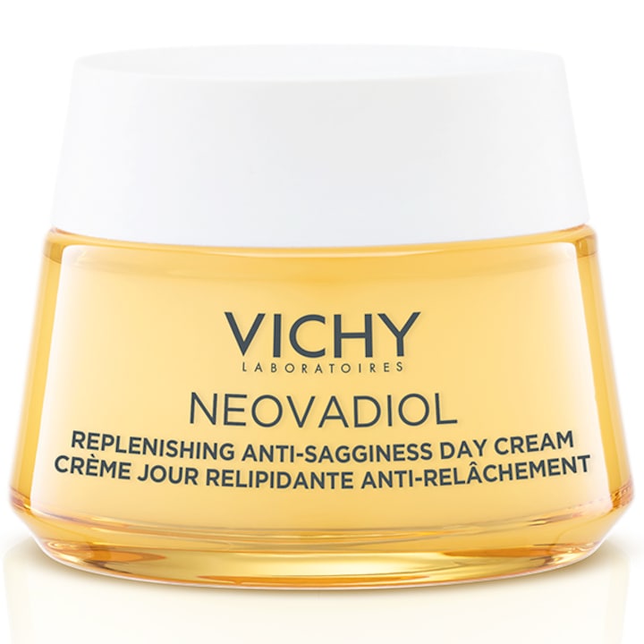 Crema de zi cu acid hialuronic Vichy Neovadiol Post-Menopause cu efect de refacere a lipidelor si redefinire,50ml