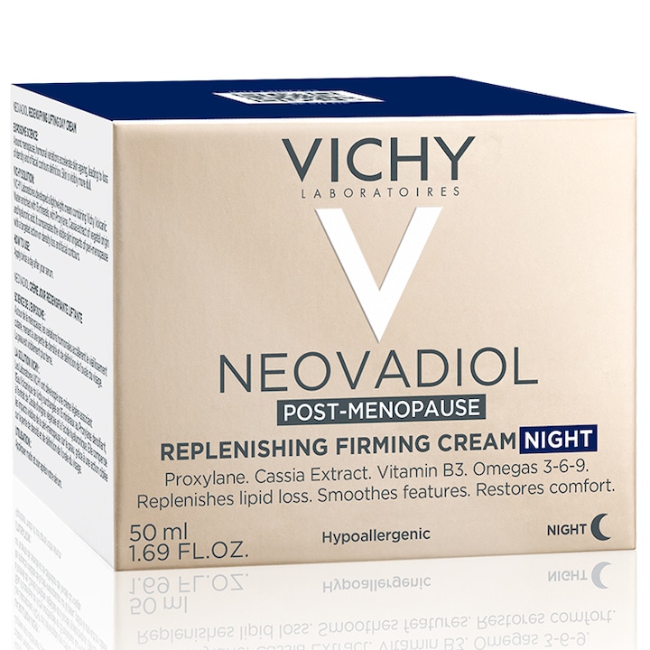 Vichy Neovadiol Post-Menopause menopauza utáni éjszakai krém lipid helyreállítással és feszességgel, 50 ml