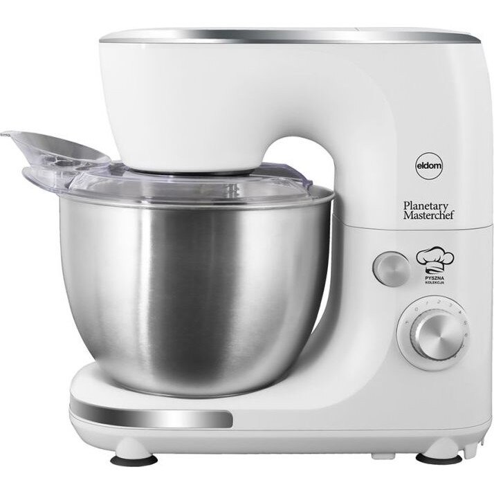Robot de bucatarie Eldom WRK2500, 600 W, 5 l, Alb