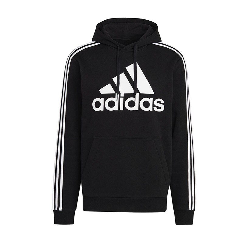 Hanorac Adidas Essentials 3-Stripes H14641, Barbati, Negru